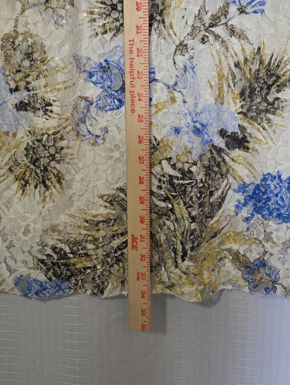 Lukars Printed Lace Floral Sleeveless Shift Dress Lined Size Small MADE IN ITALY - Picture 6 of 10